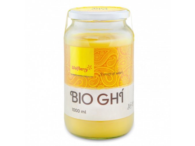 Wolfberry Bio Ghí - přepuštěné máslo 1000 ml