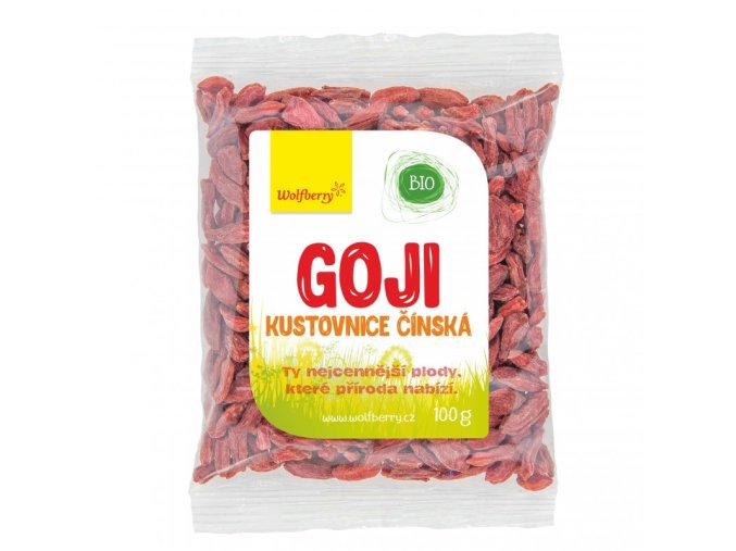 goji kustovnice cinska wolfberry bio 100 g