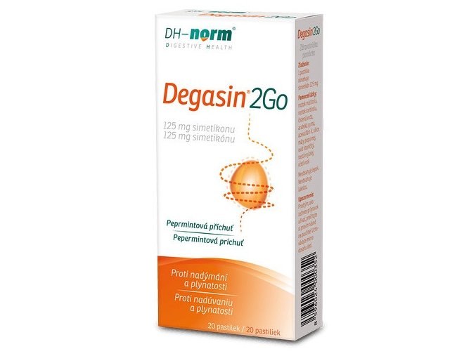 Walmark Degasin 2Go 20 pastilek