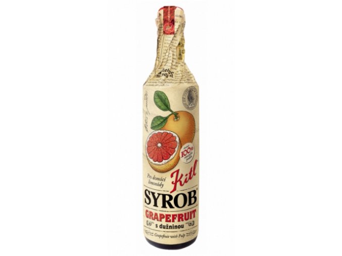 Kitl Syrob Grapefruit s dužninou pro domácí limonády 500 ml