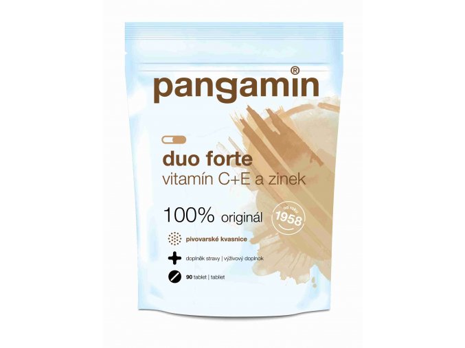 Pangamin DUO Forte C+E a zinek 90 tbl.