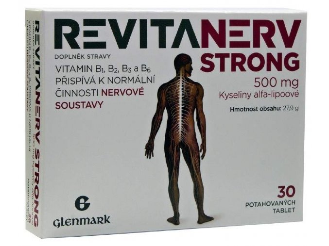 Master Pharm Revitanerv Strong 500 mg 30 tbl.