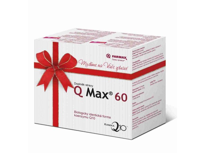 Farmax Q Max 60 60 tob. + Preventan Akut s novou příchutí 10 tbl. ZDARMA