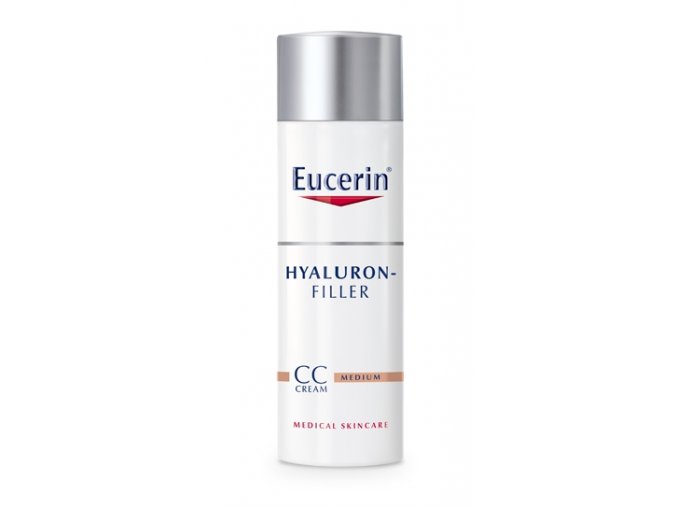 Eucerin CC krém SPF 15 Hyaluron-Filler (středně tmavý) 50 ml