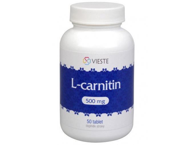 Vieste L-carnitin 500 mg 50 tbl.