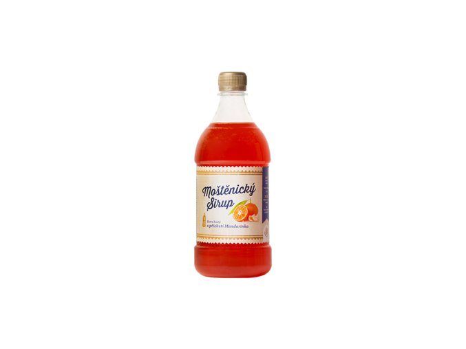 Moštěnický sirup Mandarinka 700 ml