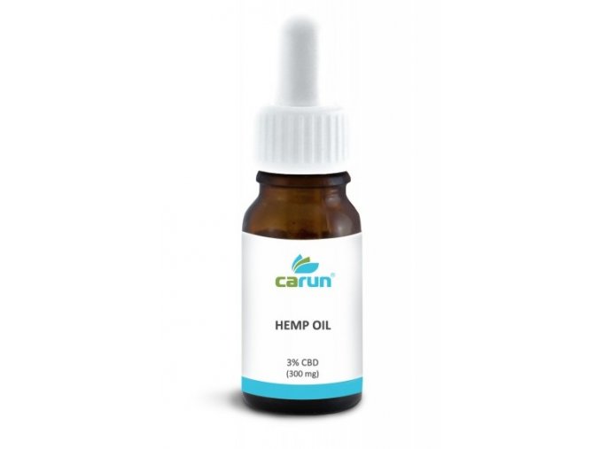 Carun Konopný olej 3% CBD 10 ml