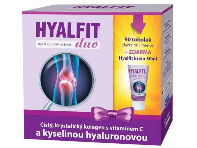 Dacom Pharma Hyalfit DUO 90 tob.  + Hyalfit gel 50 ml ZDARMA