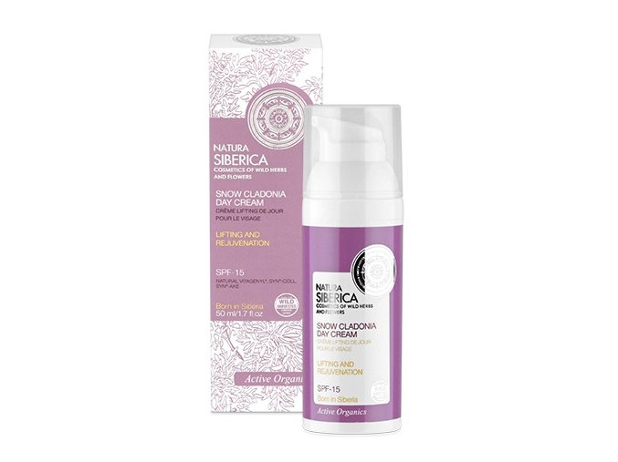 Natura Siberica Denní omlazující lifting krém z Dutohlávky sněžné 50 ml