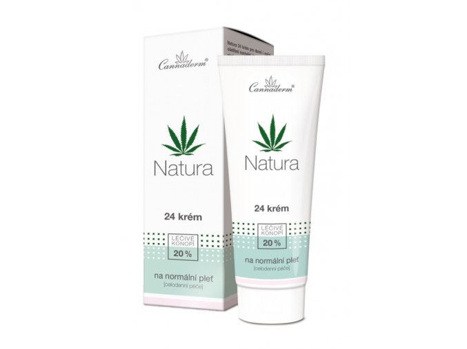 Cannaderm Bio 24 krém pro normální pleť Natura 75 g