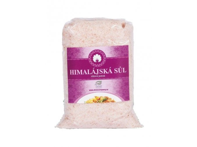 DNM Himalájská sůl růžová jemně mletá 500 g