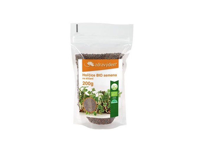 ZdravýDen® BIO Hořčice - semena na klíčení 200 g