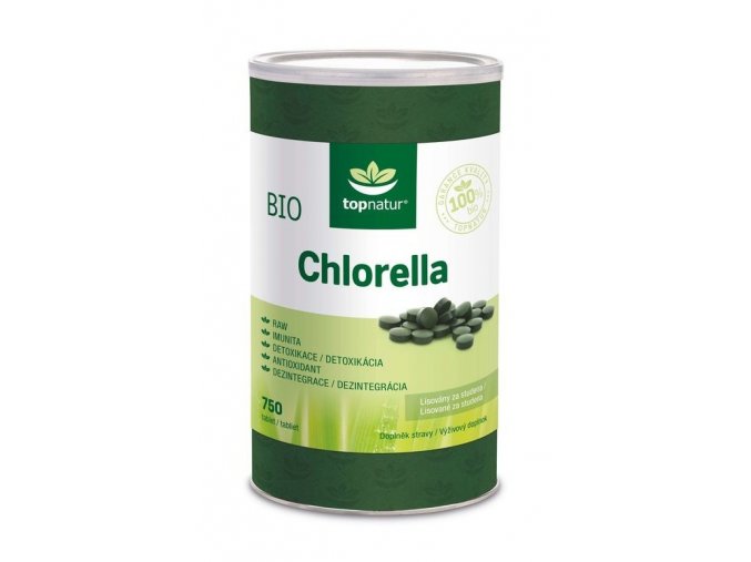 Bio Chlorella tablety 750 tablet