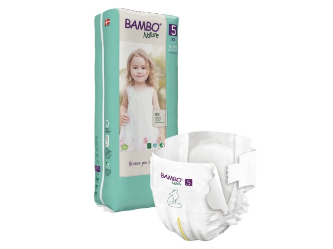 Bambo Nature 5 XL 12-18kg 44 kusů