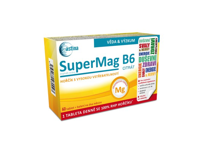 Astina SuperMag B6 citrát 60 tbl.