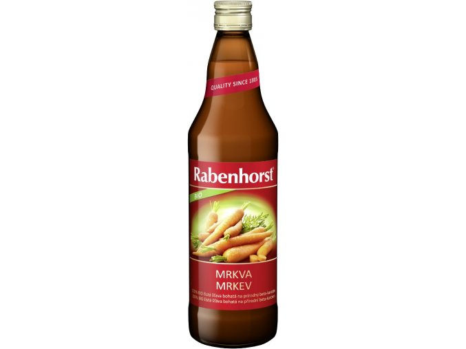 Rabenhorst BIO Mrkvová šťáva 750 ml