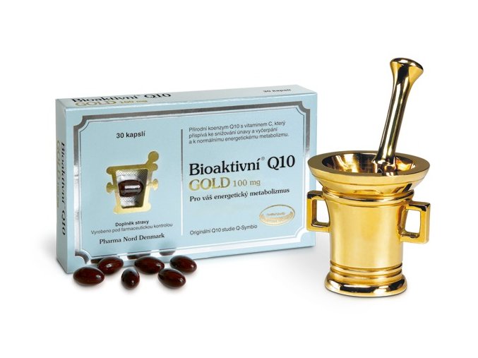 Pharma Nord Bioaktivní Q10 Gold 100 mg 30 kapslí