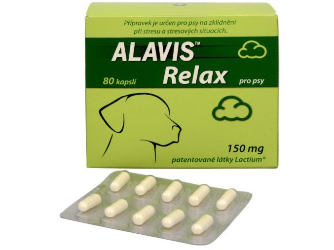 ALAVIS™ Relax 150 mg pro psy 80 kapslí