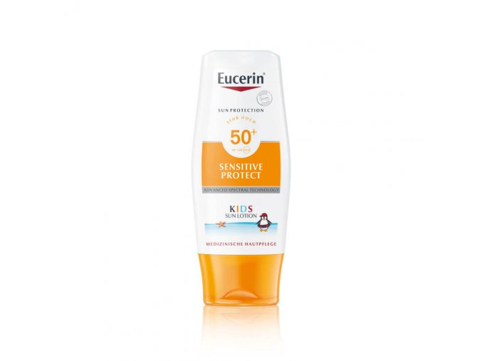 Eucerin Sun Dětské mléko na opalování s velmi vysokou ochranou SPF 50+ 150 ml