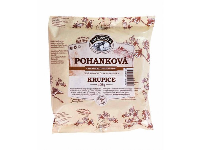 krupice pohankova 400g smajstrla