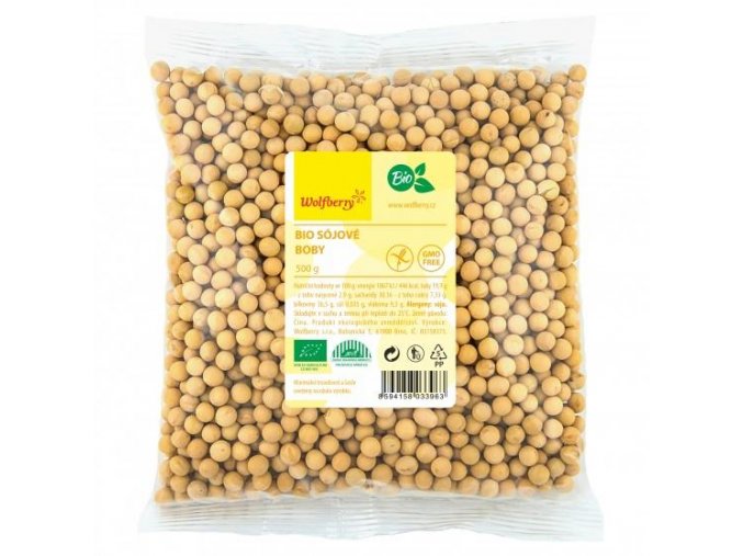 Wolfberry Bio Sójové boby 500 g