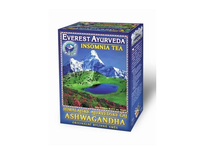 Everest Ayurveda ASHWAGANDHA - čaj při nespavosti, přepracování, stresu 100 g