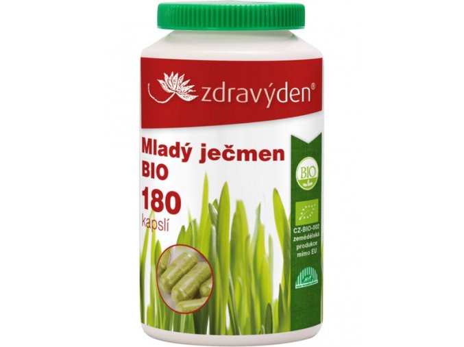 mlady jecmen bio 180 kapsli