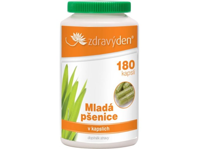 ZdravýDen® BIO Mladá pšenice 180 kapslí