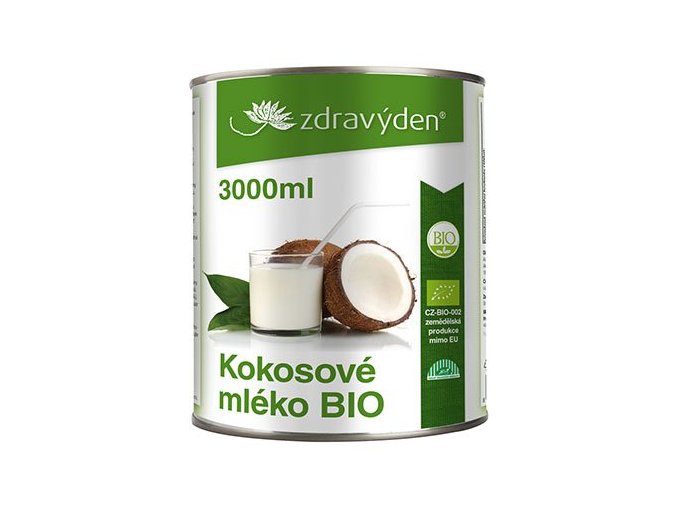 ZdravýDen® BIO Kokosové mléko 3000 ml