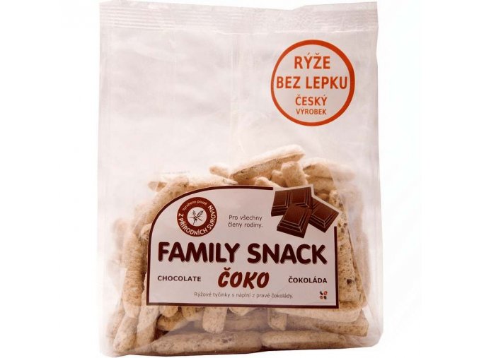 Family snack Čoko 165 g