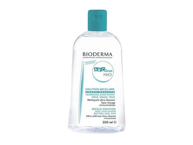 Bioderma Dětská micelární voda ABCDerm H2O (Solution Micellaire) 500 ml