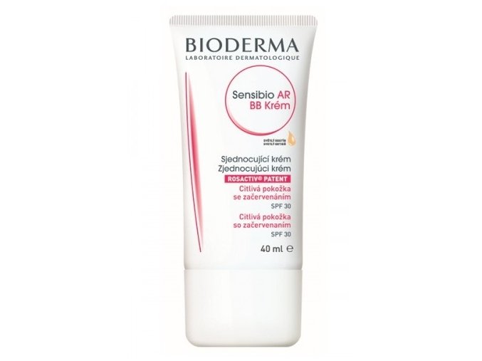 Bioderma BB krém pro citlivou pleť Sensibio AR SPF 30 40 ml DMT: 01.03.2023