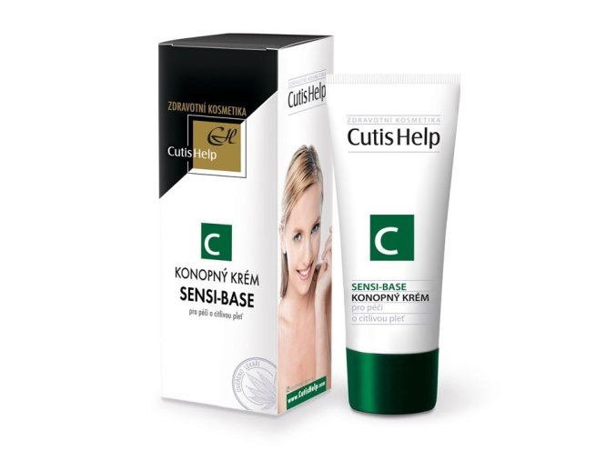 CutisHelp Sensi-Base konopný pleťový krém 50 ml