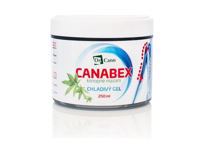 Dr.Cann CANABEX konopné mazání chladivý gel 250 ml