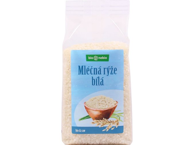 BioNebio BIO Rýže mléčná bílá 500 g