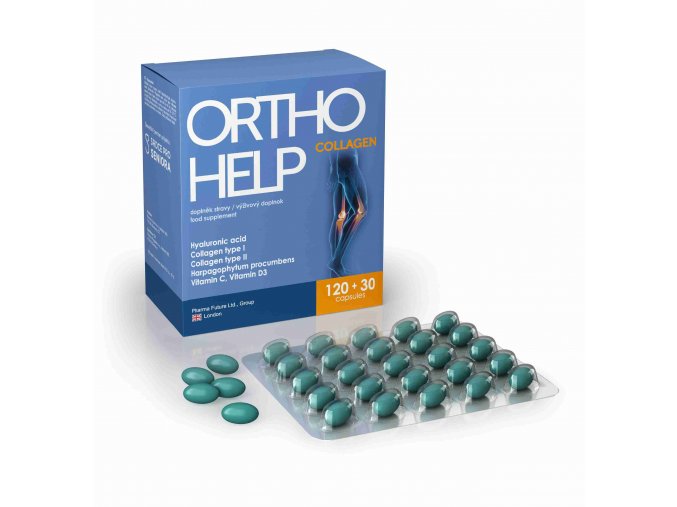 Pharma Future Ortho Help Collagen 120 kapslí + 30 kapslí ZDARMA