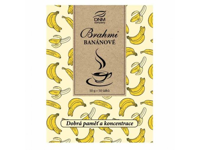 brahmi bananove ajurvedske kafe 50 g dnm