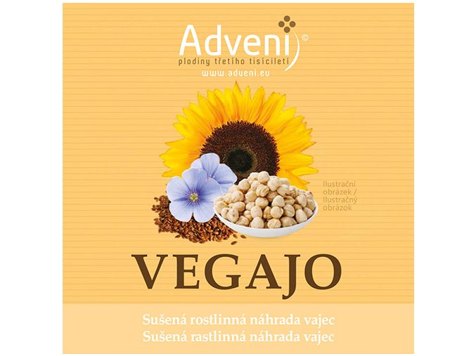 Adveni Vegajo - bezlepková náhrada vajec 200 g
