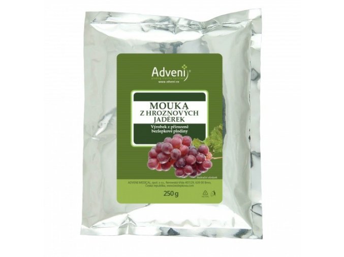 Adveni Mouka z hroznových jadérek 250 g