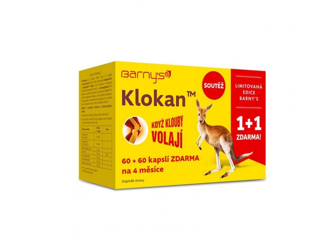 Klokan 60 kapslí + 60 kapslí ZDARMA