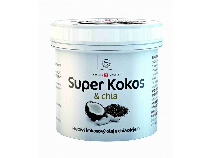 Herbamedicus Super Kokos & chia - pleťový olej 150 ml