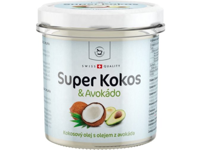 Herbamedicus Super Kokos & Avokádo - superpotravina 300 ml