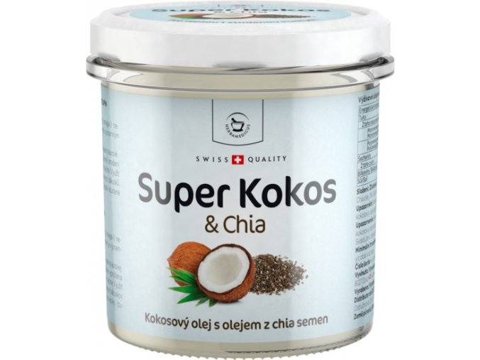 Herbamedicus Super Kokos & Chia - superpotravina 300 ml