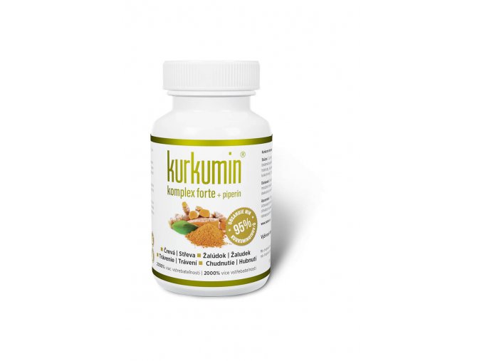 kurkumin komplex forte 300 mg piperin 60 kapsli