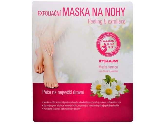 Ipsuum Prestige Exfoliační maska na nohy - ponožky