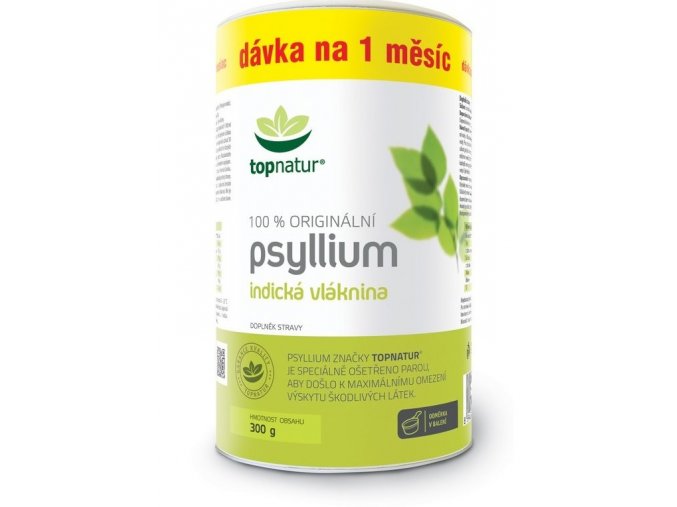 Topnatur Psyllium - přírodní vláknina Medicol dóza 300 g