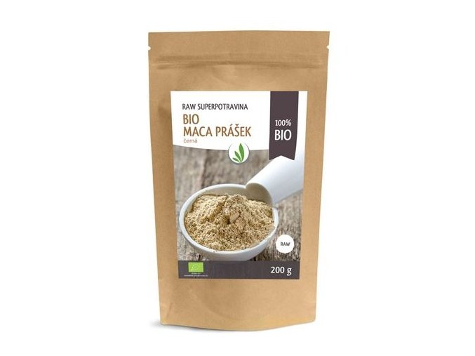 Allnature BIO Maca černá prášek RAW 200 g