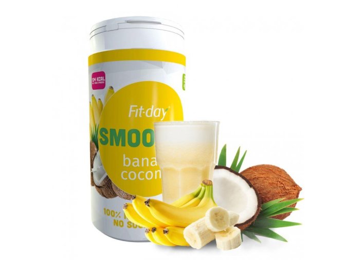 Fit-day Smoothie banán-kokos 600 g