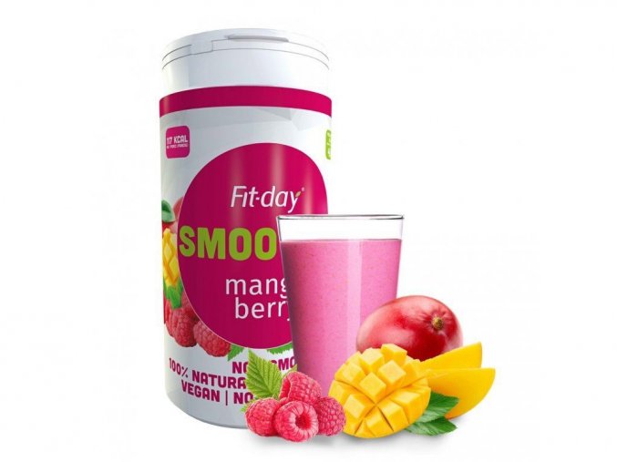 Fit-day Smoothie mango-malina 600 g