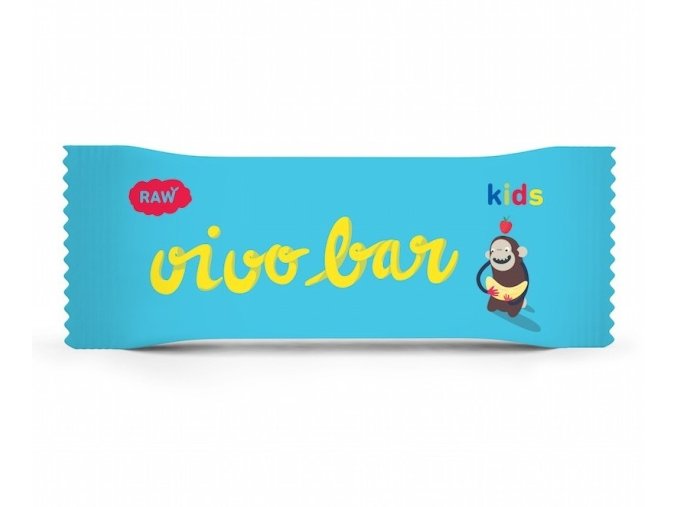 Vivo bar Dětská BIO tyčinka s jablky pro děti od 3 let Kids 45 g